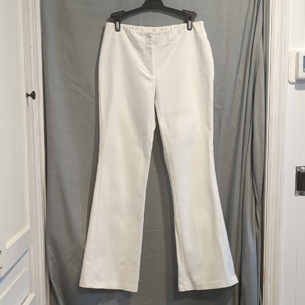Chico's Classic White Flare Pants